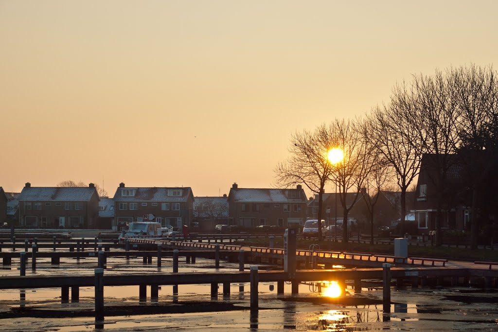 De jachthaven van Grou (BB) by Bayke de Vries