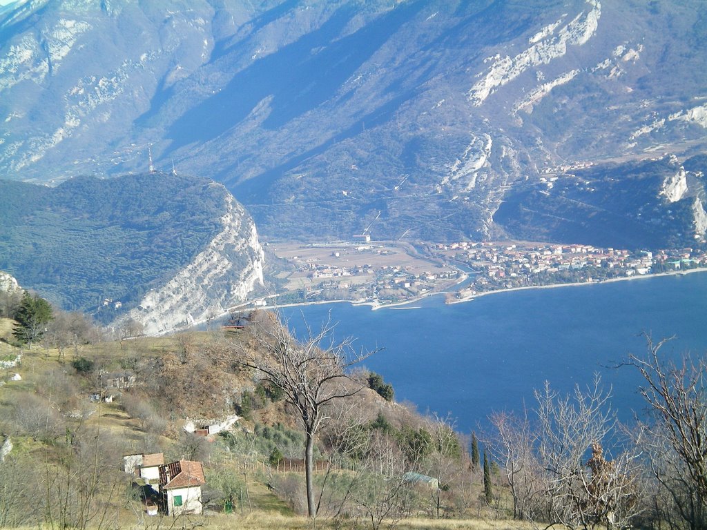 Panorama di pregasina, verso lago by hahnhaag