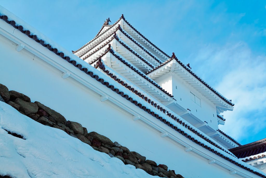 Wakamatsu Castle by MIYAMOTO Y