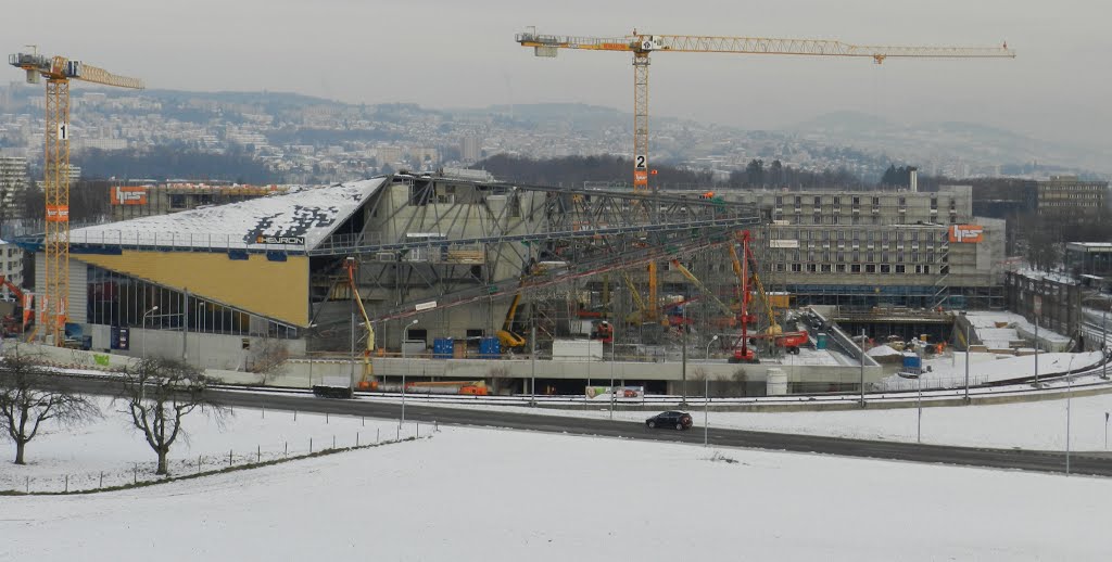 Chantier Swiss Convention Center EPFL by general's photographs