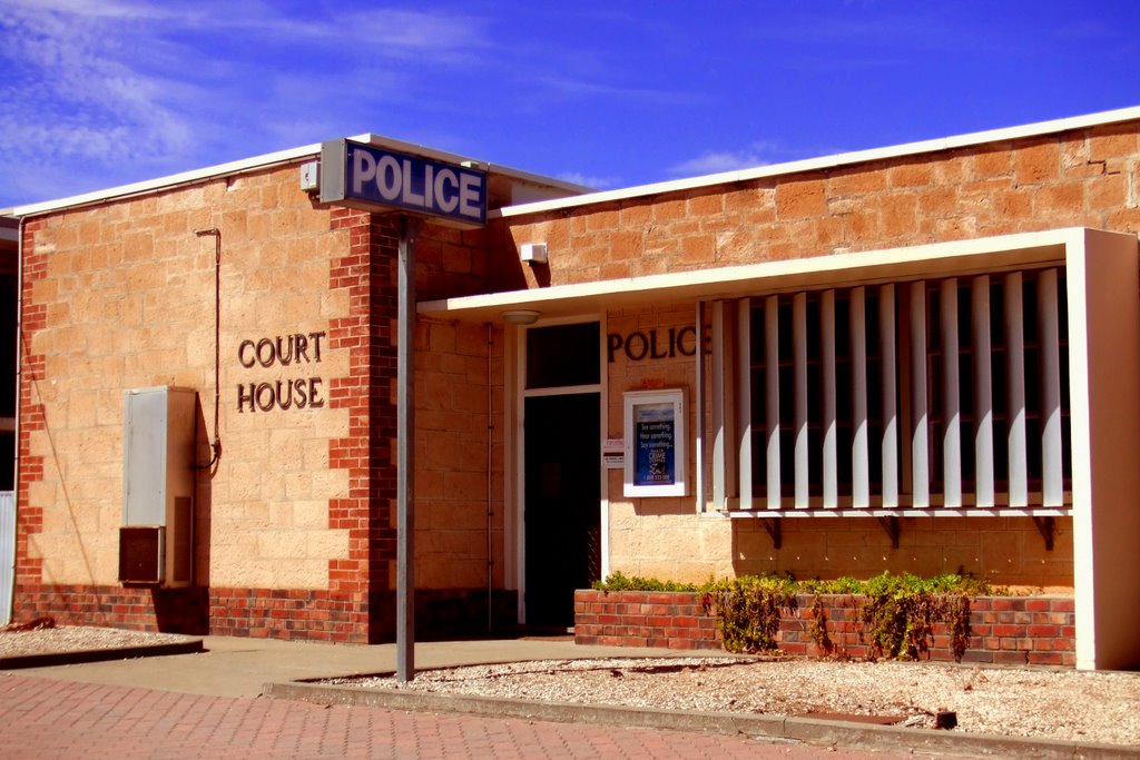 Police Station & Court House - Minlaton, South Australia by nipper30