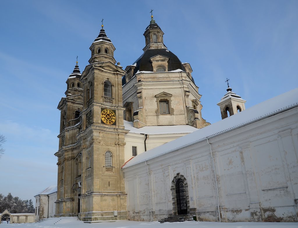 Švč. Mergelės Marijos apsilankymo pas Elžbietą bažnyčia Pažaislyje by Romualdas Butkevičius