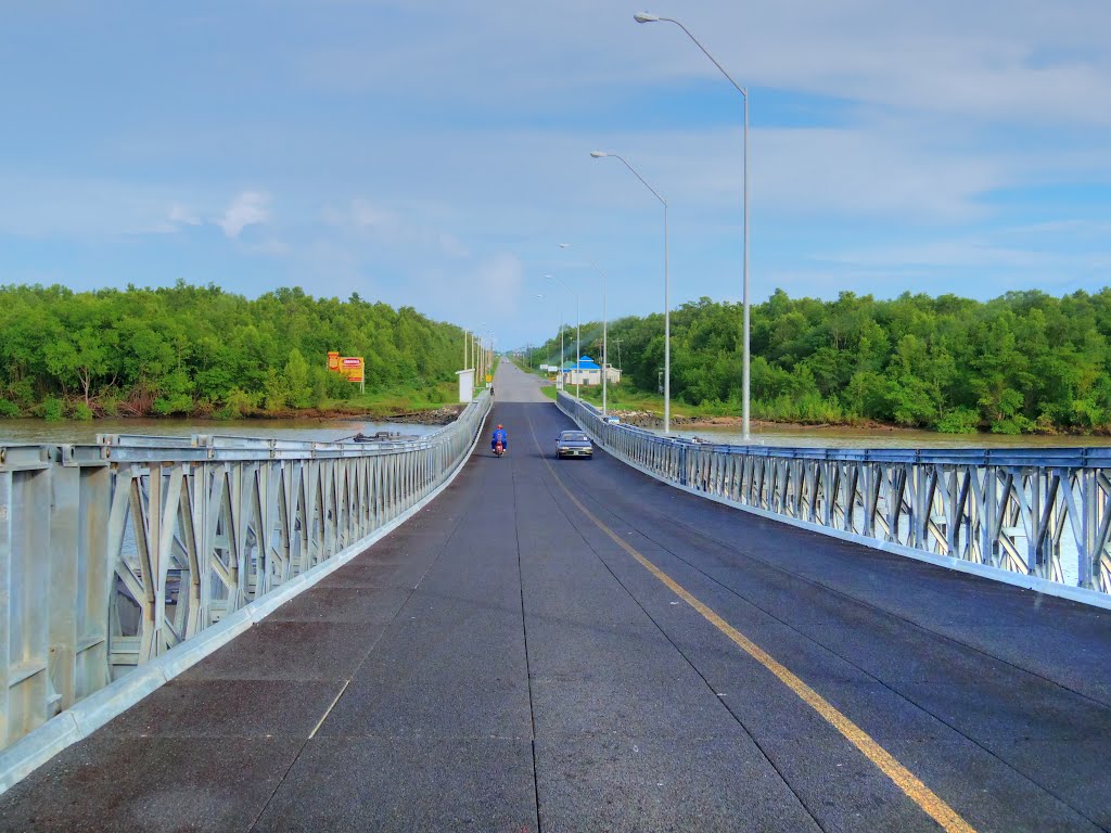 Berbice River Bridge. by persaud