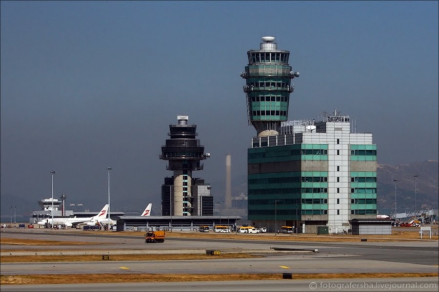 Chek Lap Kok Airport HongKong by Marina Lystseva