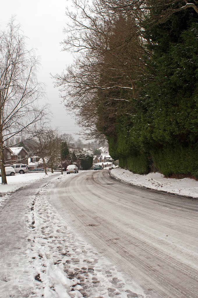 Snow in Wokingham by JohnBe