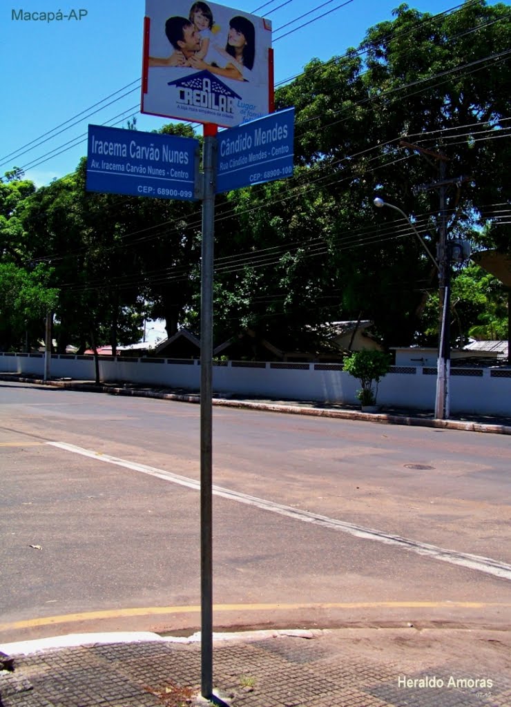 Rua Cândido Mendes com av Iracema Carvão Nunes_ne_Macapá-AP by Heraldo Amoras