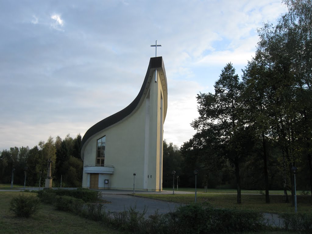 Louky nad Olší - kostel sv.Barbory by jantopek