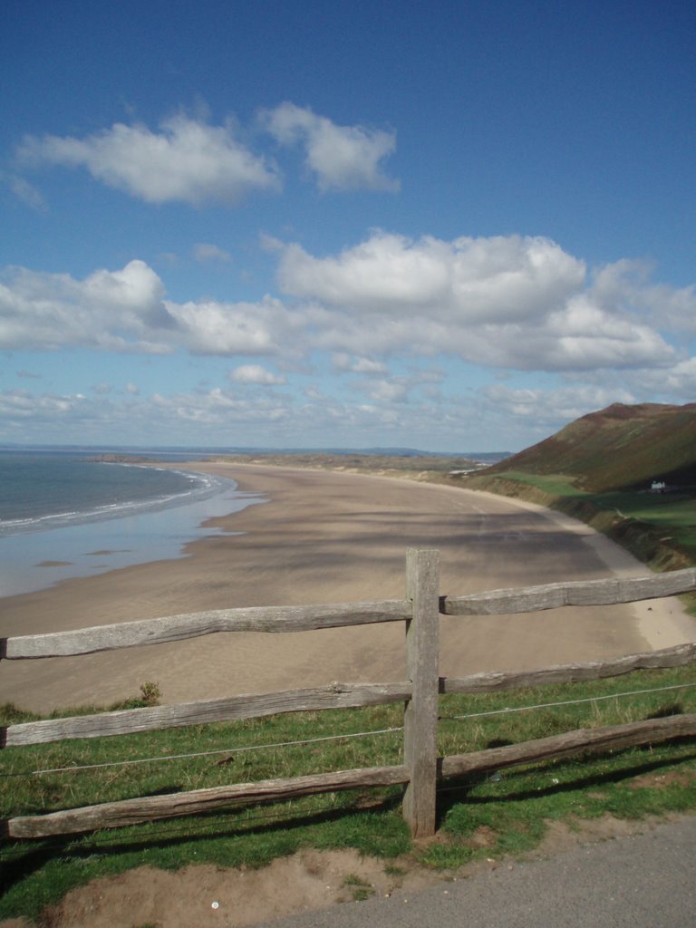 Rhossili Beach by jessicamead