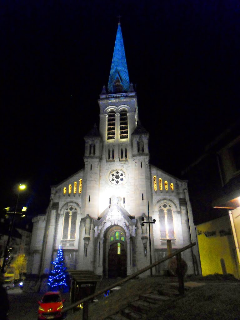 L'Eglise Notre Dame d'Aix-les-Bains by Matopée