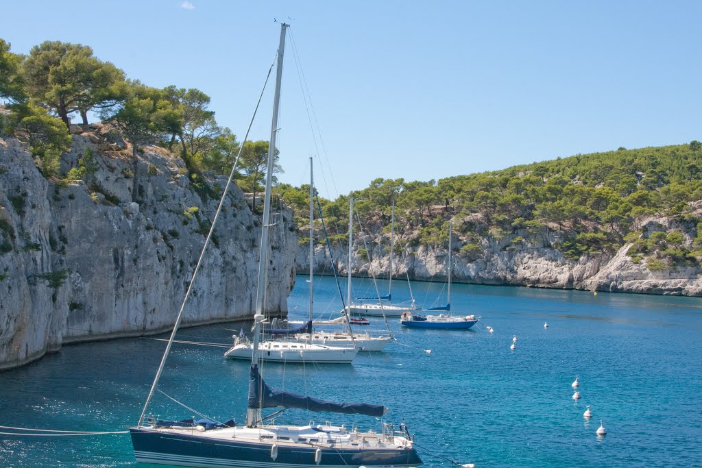 France. Calanque de Port Miou. by mrmvs