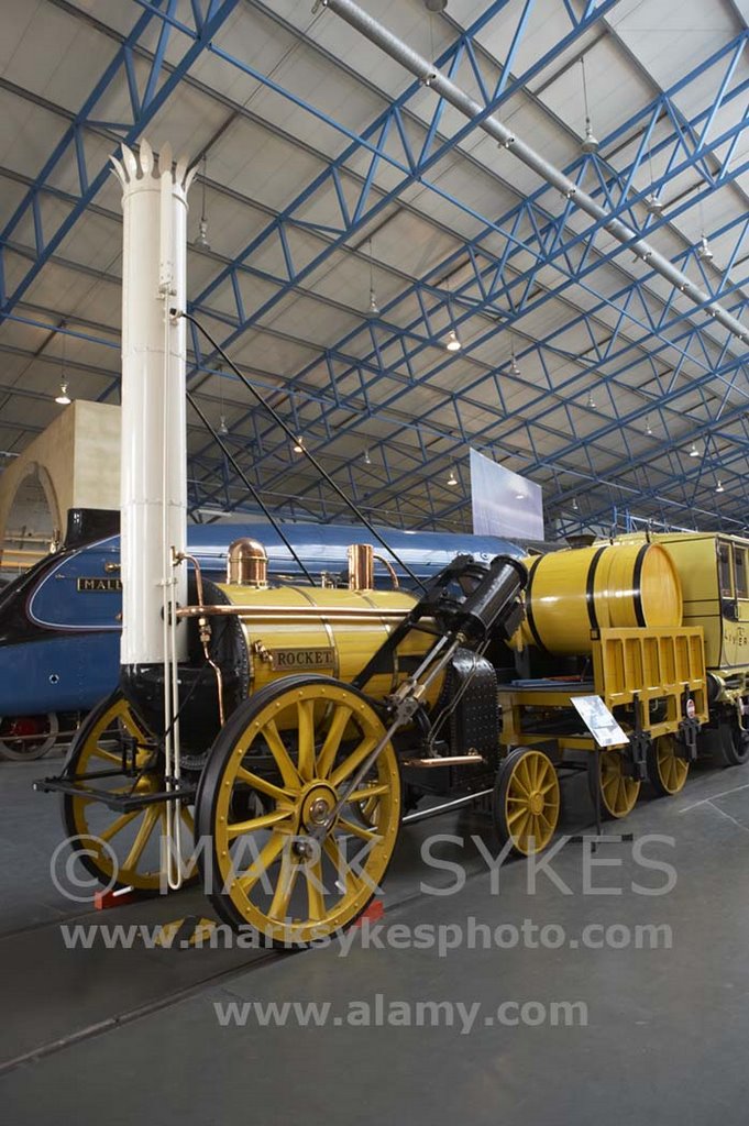 STEPHENSONS ROCKET by Mark Sykes