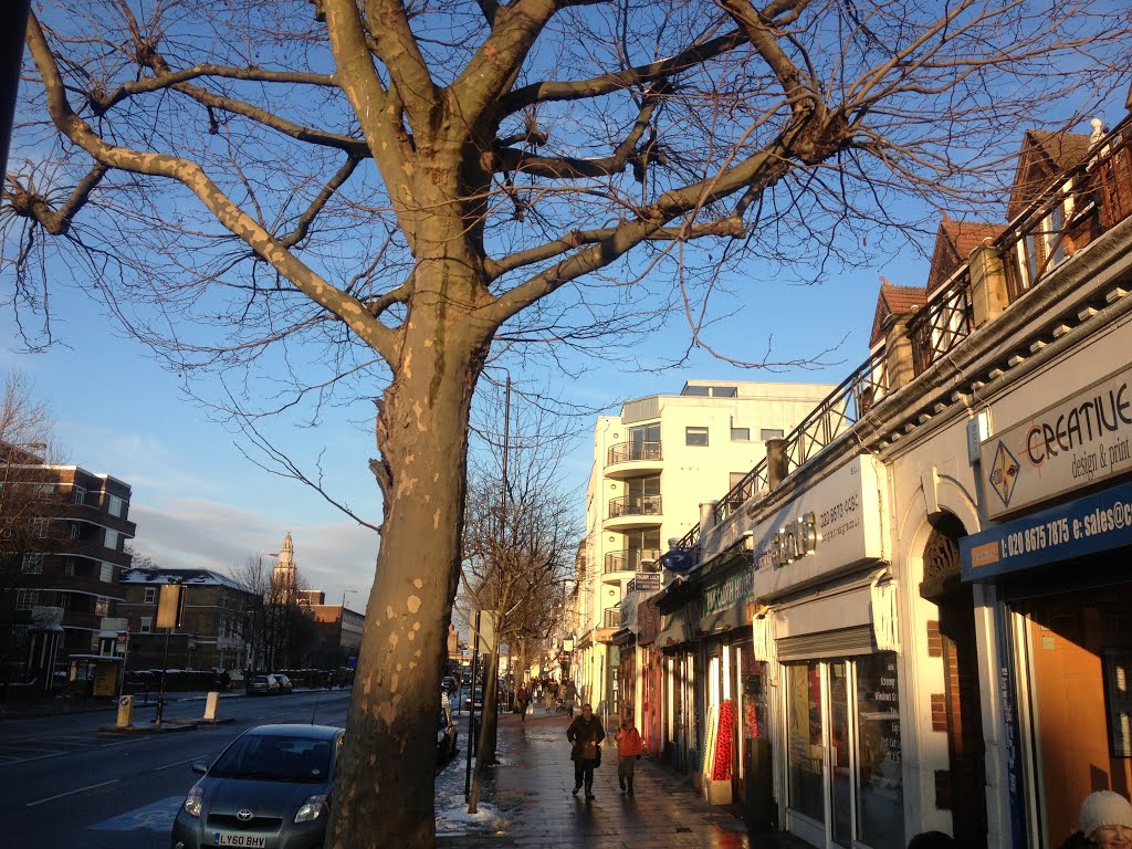 Winter in Balham by henryboateng