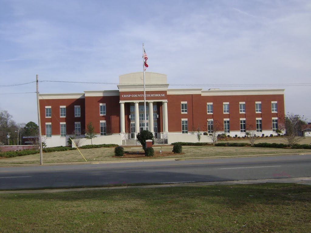 Crisp County Courthouse (west face) by mriveraz