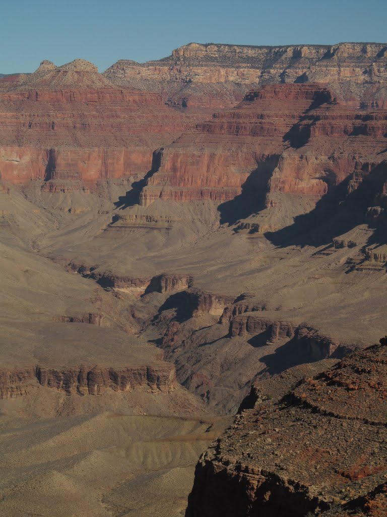 Stunning High Canyon Cliff Vistas In The Grand Canyon AZ Jan '13 by David Cure-Hryciuk