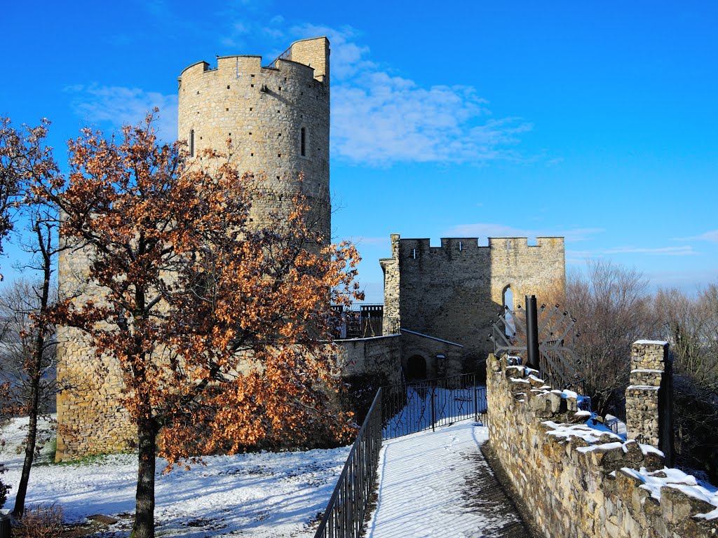 Chateau de st quentin fallavier by randalain