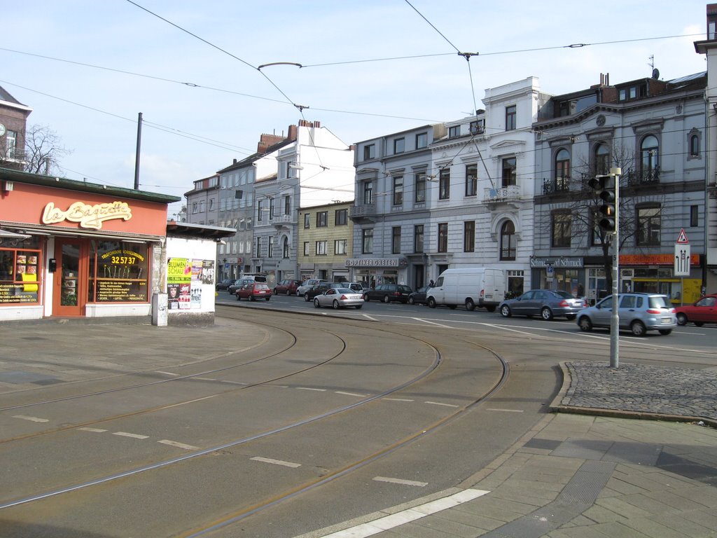 Kreuzung Am Dobben/Dobbenweg - Ostertor, Mitte, Bremen - 03.2008 by trigonal