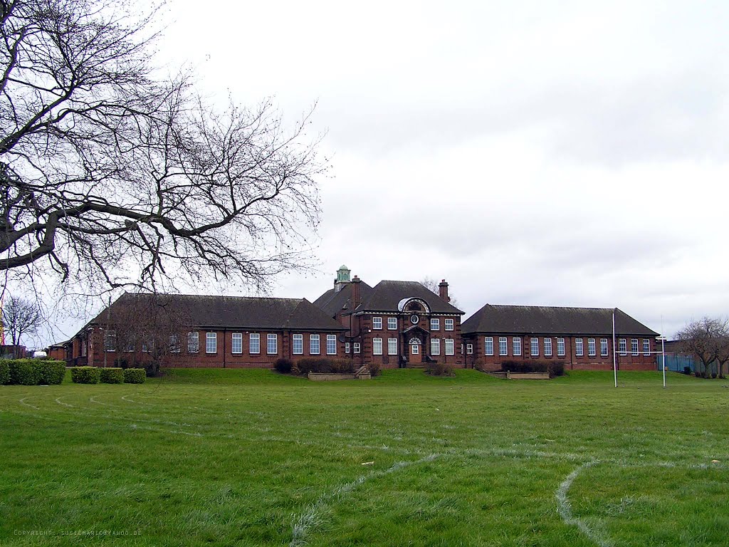 England > Stoke-on-Trent > Burslem : Brownhills Maths and Computing College by ♀+♂ : S&M  :  S + M = ♥²