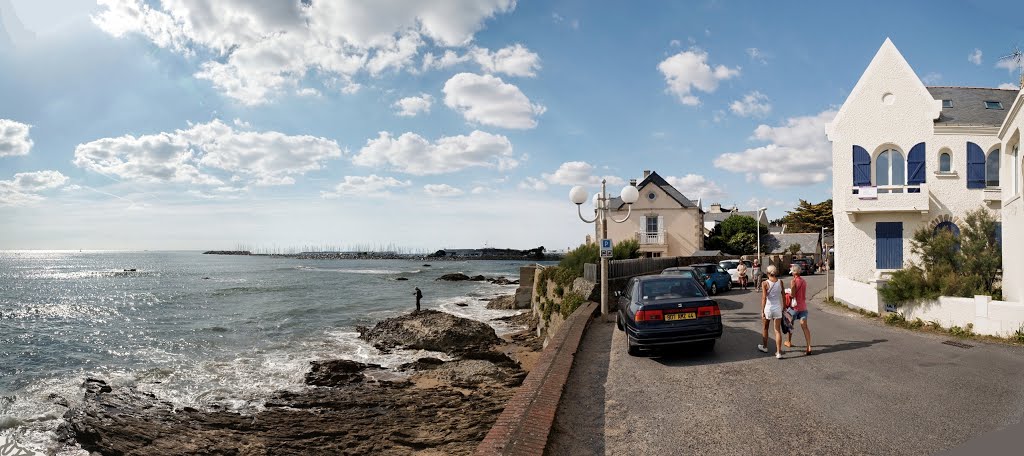 Pornichet - Avenue Léon Dubas - ICE Photocompilation Viewing from WSW to NNE by txllxt