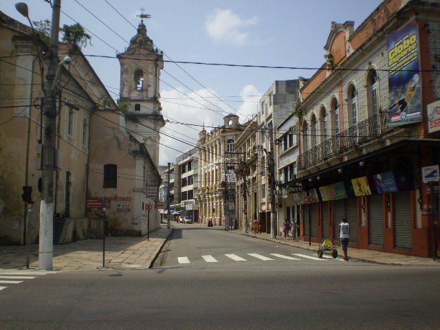 Rua Frutuoso Guimarães - Belém/PA by Odilson Sá