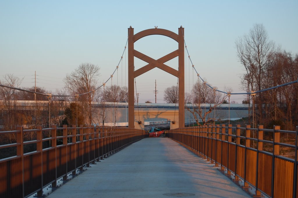 SHELBY BOTTOMS PEDESTRIAN BRIDGE by DWIGHT ADKINS