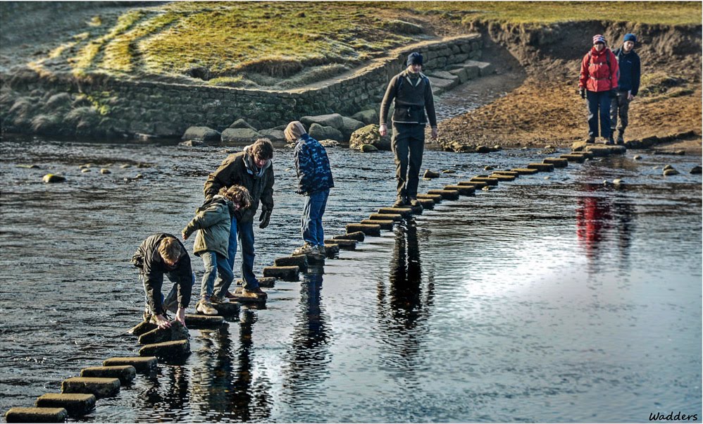 Stepping Stones by Wadders