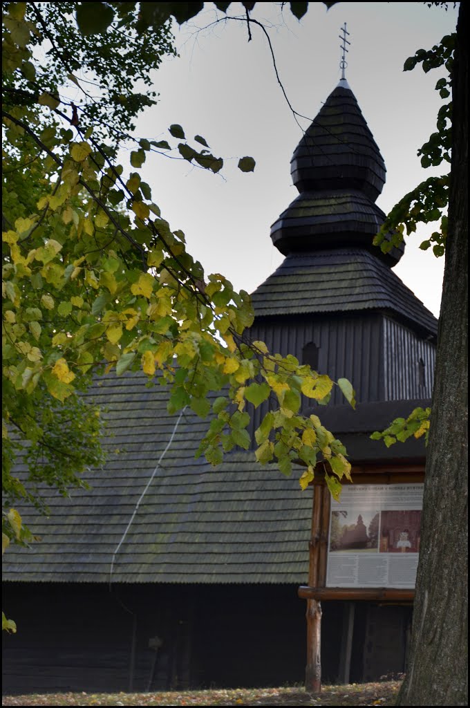 The wooden Greek Catholic church of the Translation of the Relics of St. Nicholas by Andyno