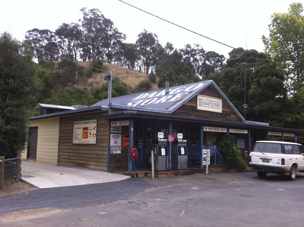 Last fuel at the Dargo store by snucklepuff