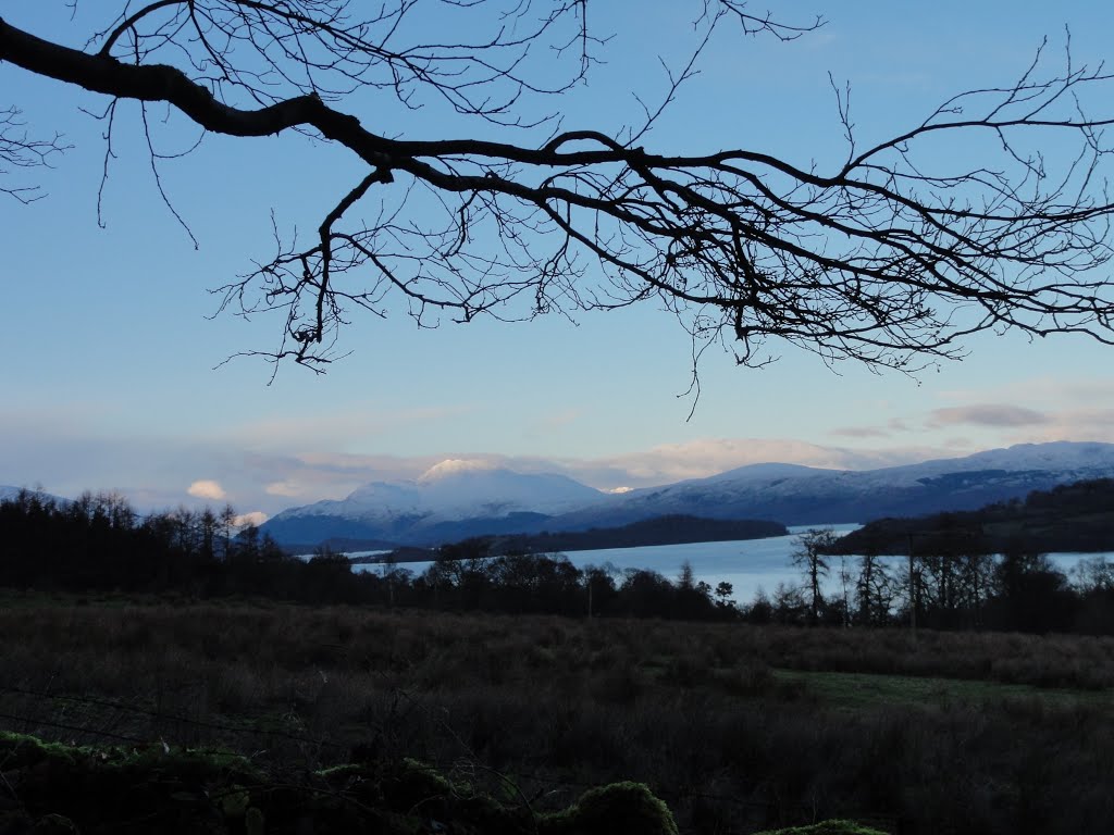 Loch Lomond, as seen from the Three Lochs Way by Caezar91