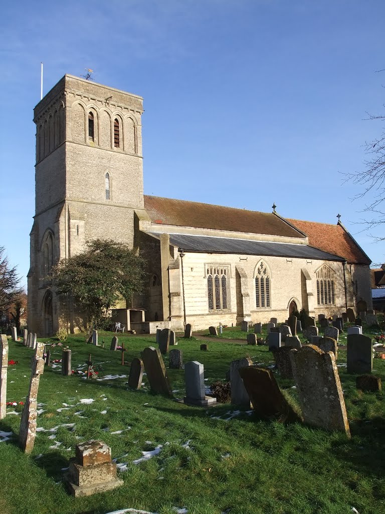 St Mary The Virgin Haddenham by Peter Gooding