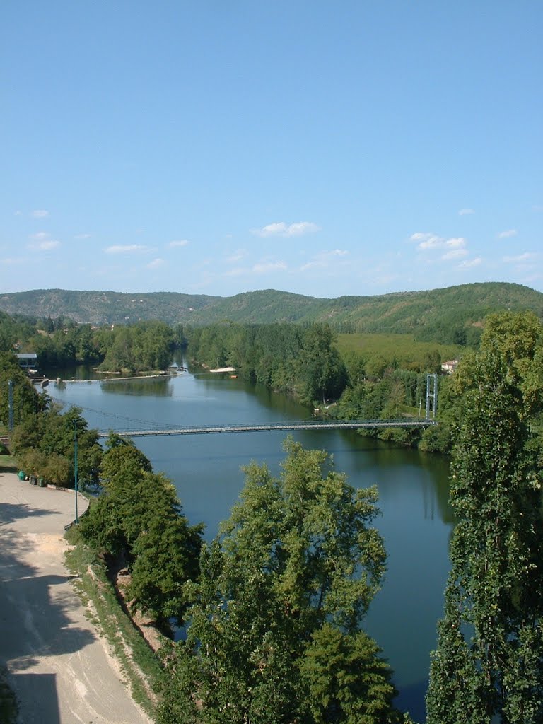 Point de vue sur le Lot à Albas by Yann LESELLIER