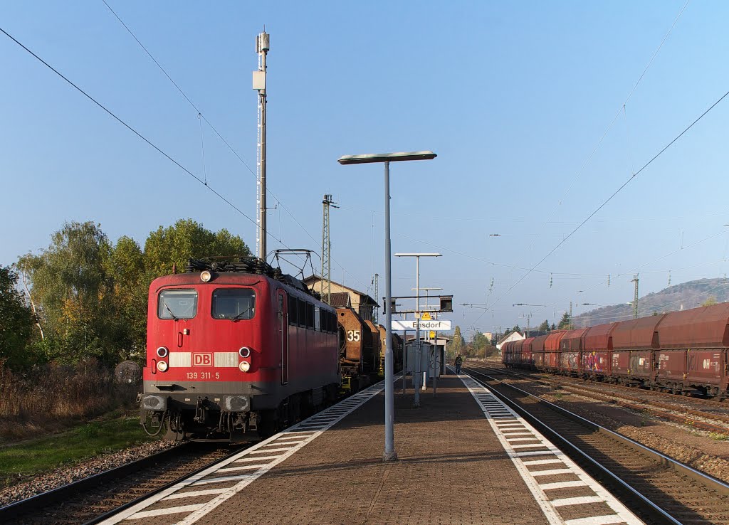 139 311-5 mit Flüssigeisenzug nach Völklingen - 24.10.2012 by Erhard66802