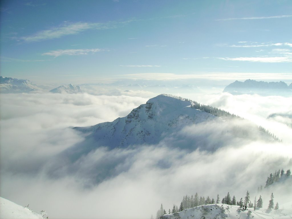 Hochnebel am Breitenstein im Winter by Wolfgang Küfner