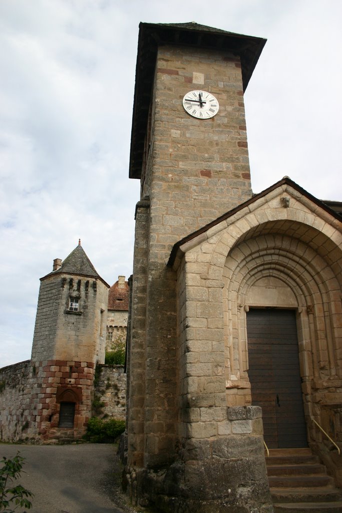 Curemonte, Corrèze, Limousin, France by Hans Sterkendries