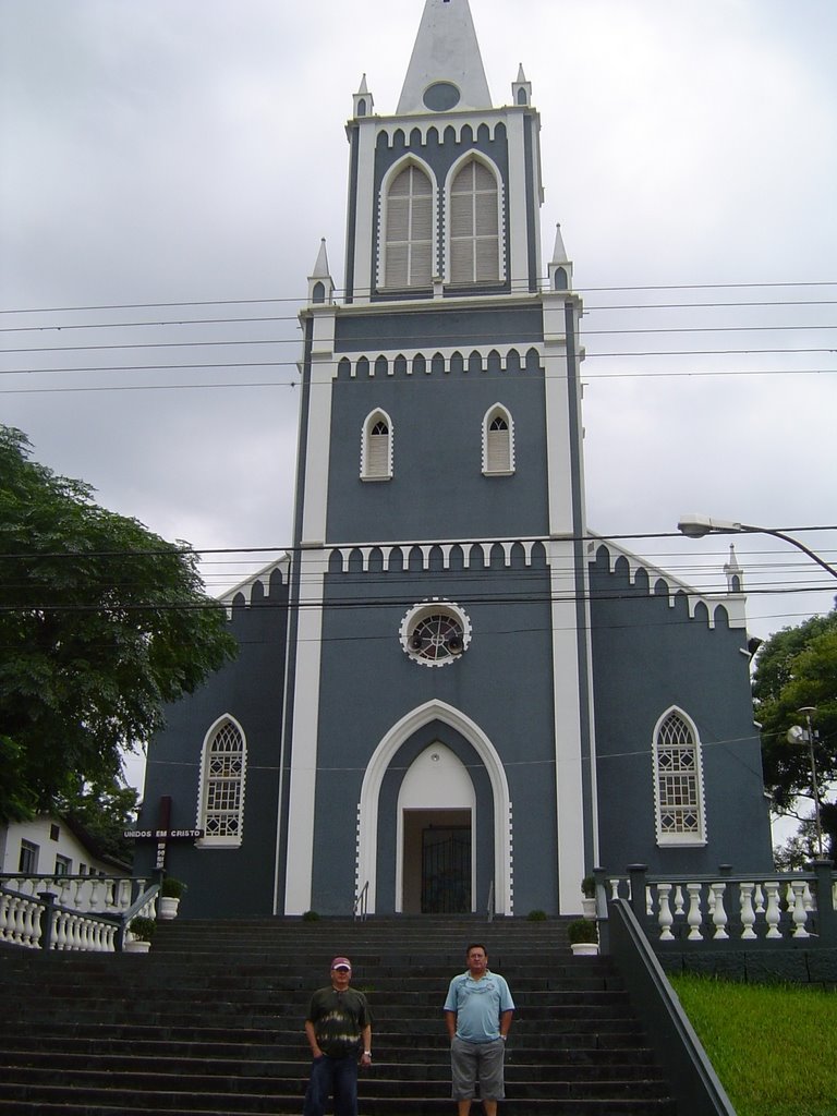 SC-CAFÉ (S. Catarina-Caminhos da Fé)Igreja Matriz de Itapiranga, SC by Bugio da Zimba