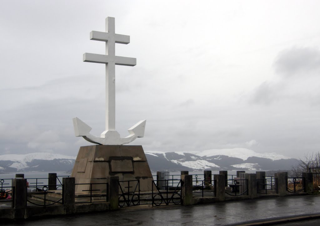 Free French Memorial in Winter by © Douglas MacGregor