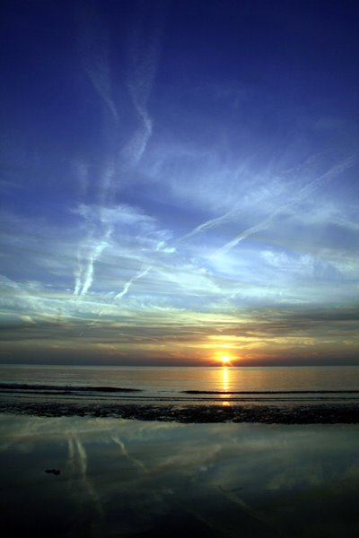 Hunstanton Sunset by Allan MacDonald