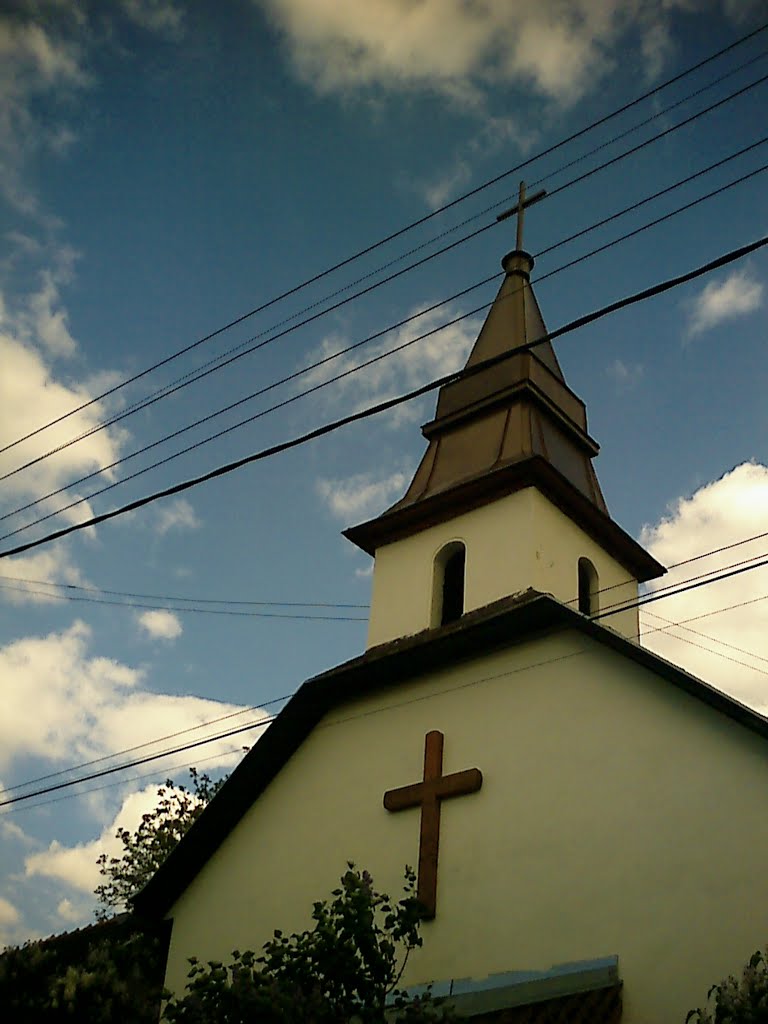 Kostol v Šiatorskej Bukovinke / Church Šiatorská Bukovinka by Denis Ondriškovič