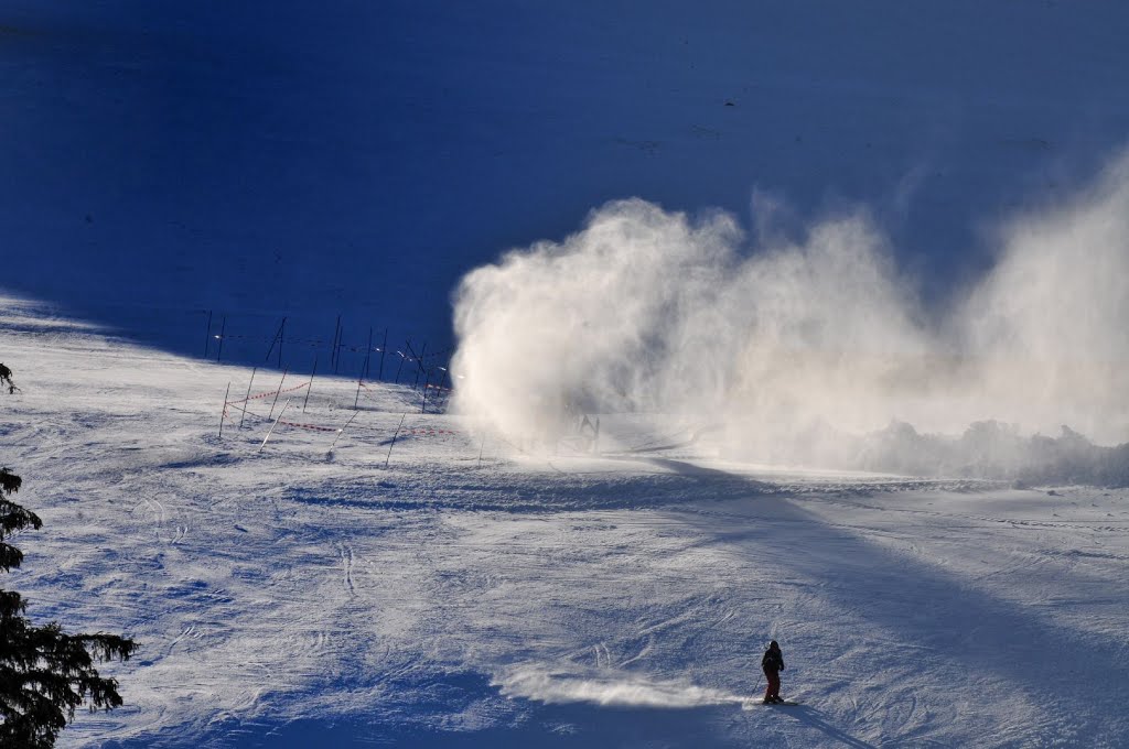 Schneekanone "Feuer frei" by hochrakete