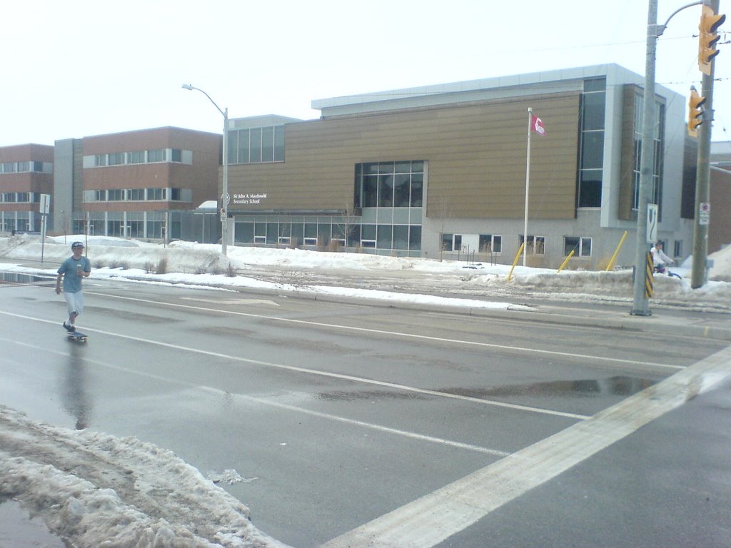 Sir John A Macdonald Secondary School (SJAM) by kwmysteryman