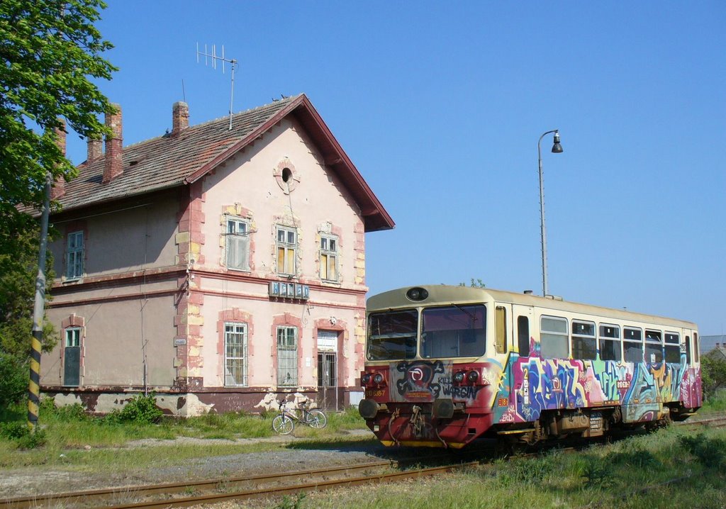 The railway station of Neded by setalos