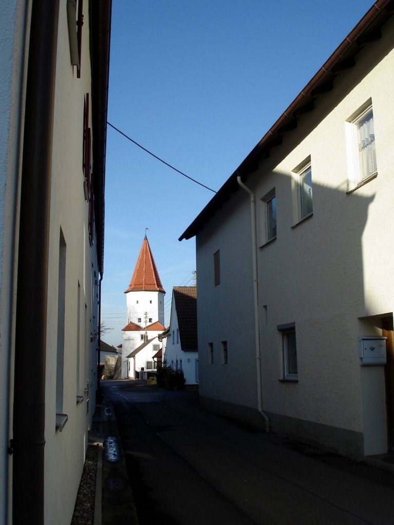 Geigerturm in Höchstädt an der Donau by DebbieBlau