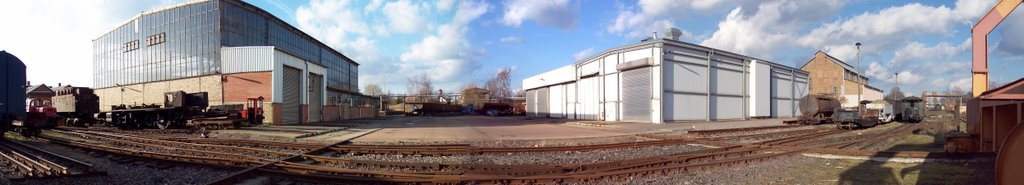 Panorama Bahnwerkstatt Klostermansfeld(MALOWA) by Leon_77