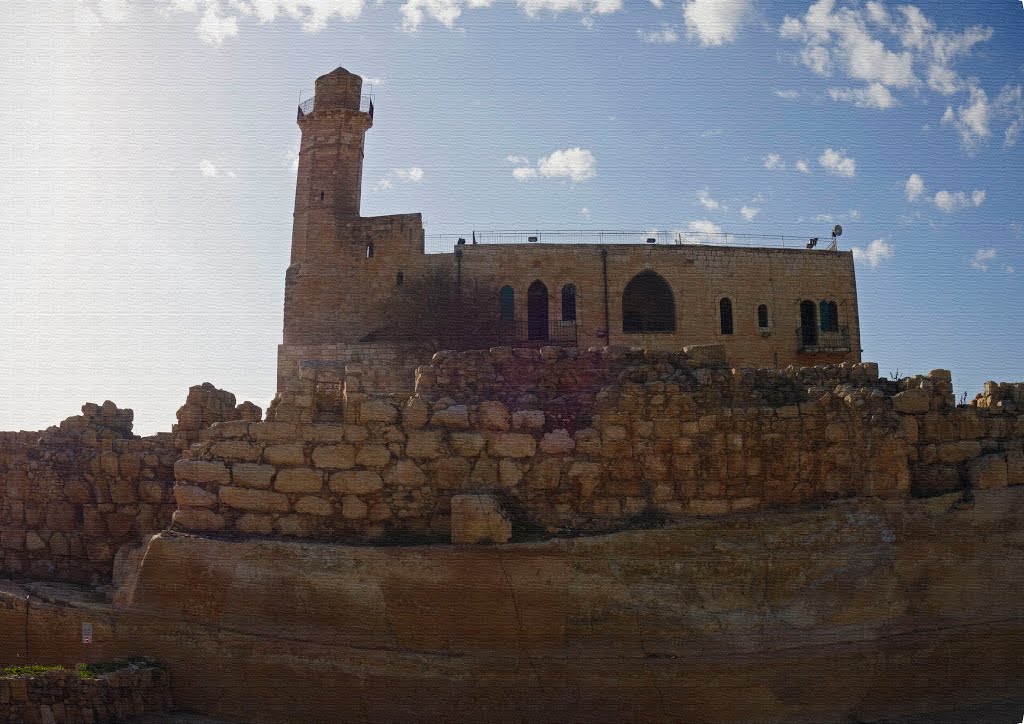 Sinanogue und Mosque Shmuel- ha- Navi. by lubaphoto