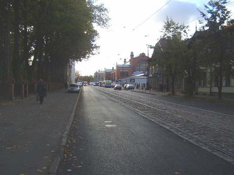 Barinu street by Vladimir Gaevsky