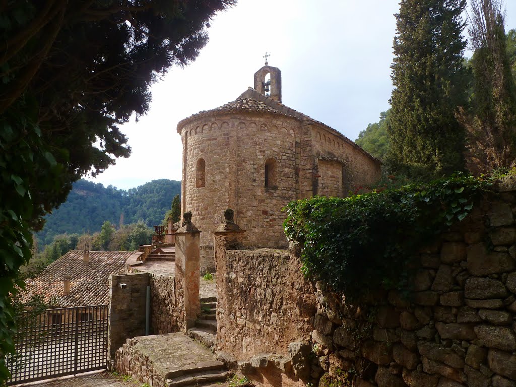 Gallifa: l'Esglèsia de St Pere, ene.2013 by Can Tres