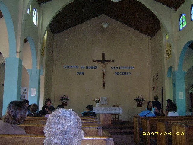 Segunda region pedro de valdivia -interior de yglesia by jorgeenrique