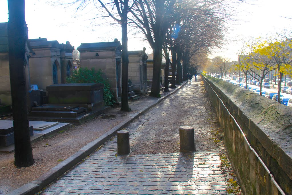 Pere Lachaise Cemetery, 20eme Arr., Paris, France by MICHAEL  JIROCH  &  www.michaeljiroch.com