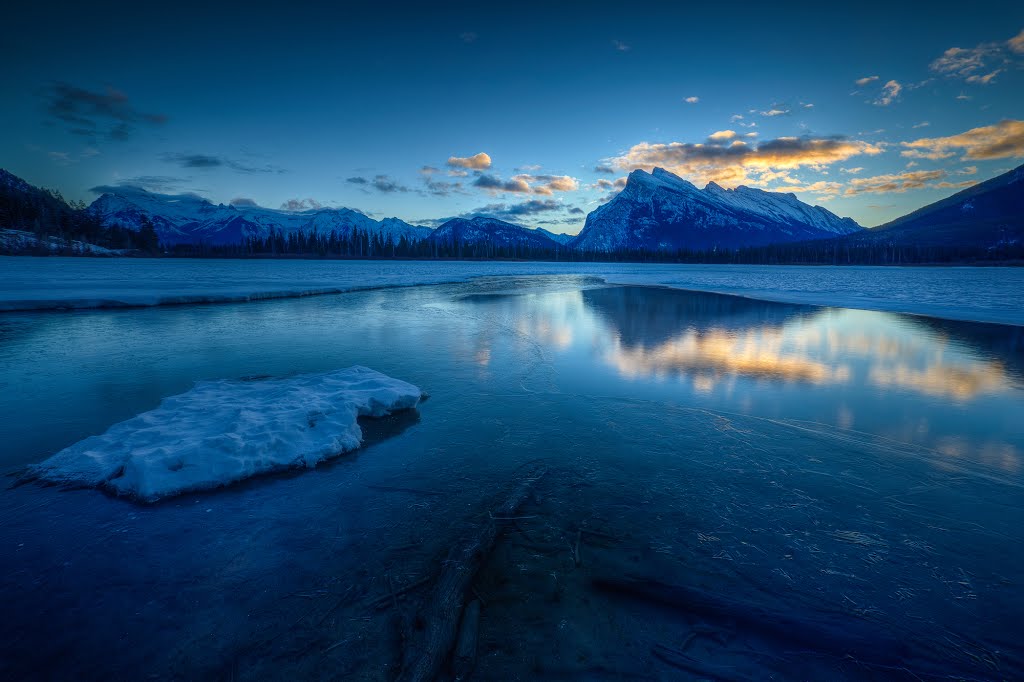 Morning Banff! by Paul Goodwill