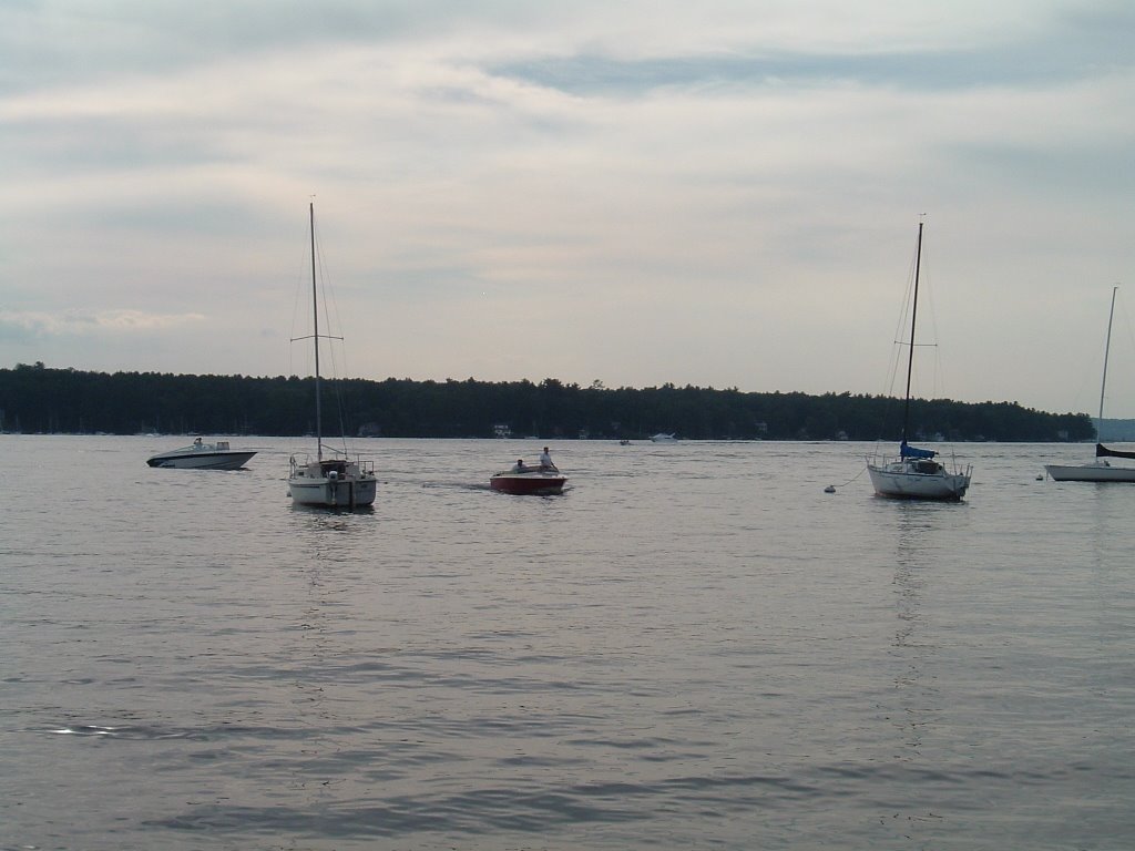 Lake Winnipesaukee Sail Boats by NHRob