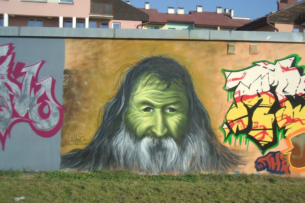 Nowy Sącz_graffiti_1 by tadeusz dziedzina©